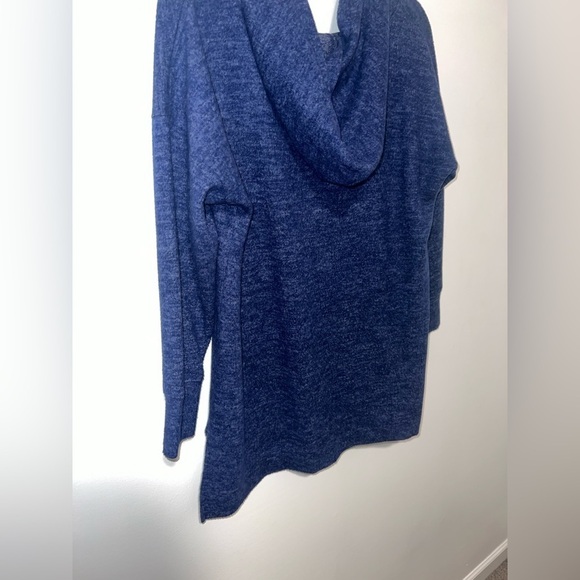 Nally & Millie Blue Super Soft Long Sleeve Hooded Pullover Sweater Small - Picture 4 of 5